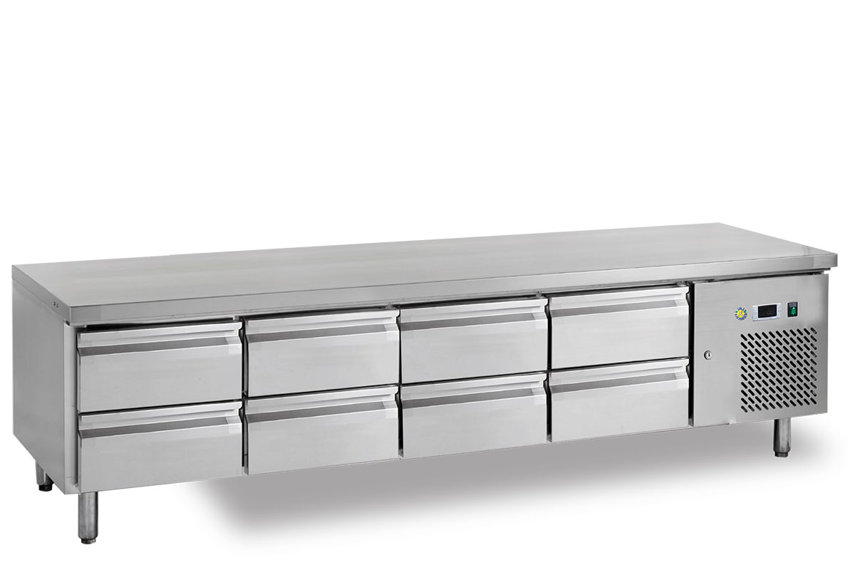 DESSERTES INOX SYSTEMGRILL 8P
