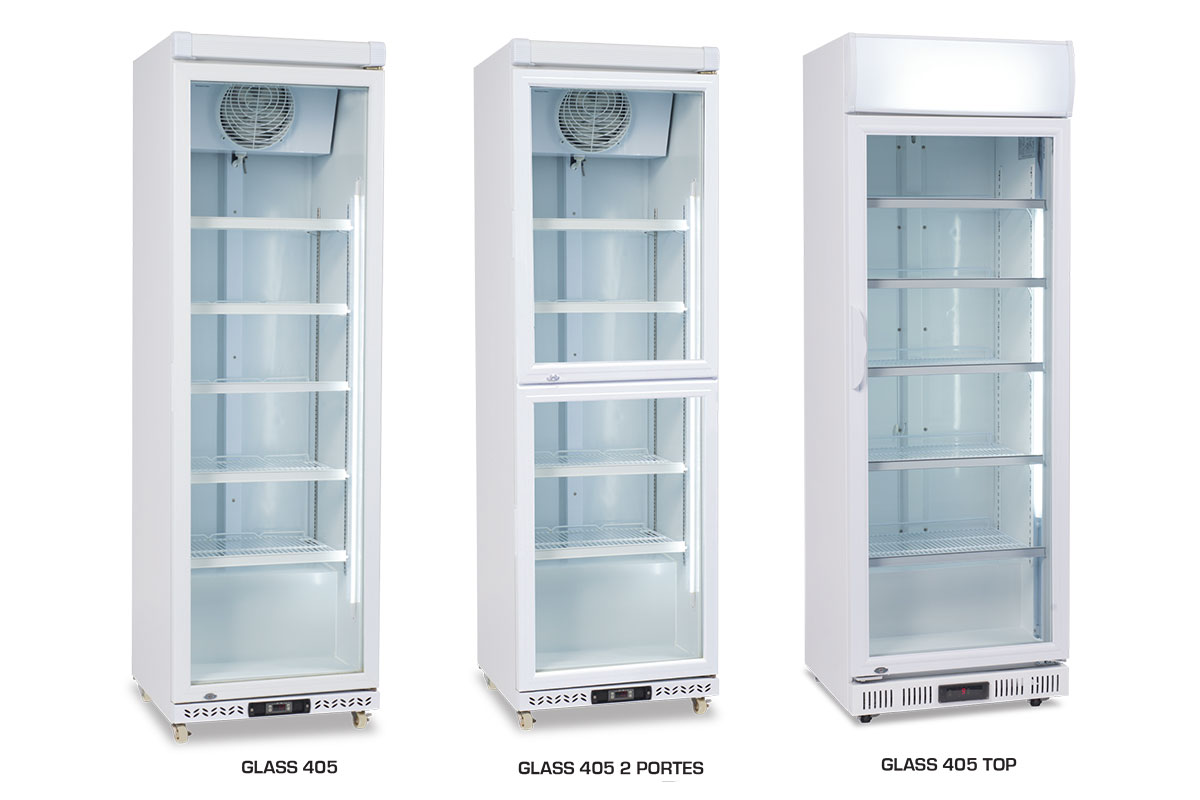 ARMOIRE REFRIGEREE GLASS 405